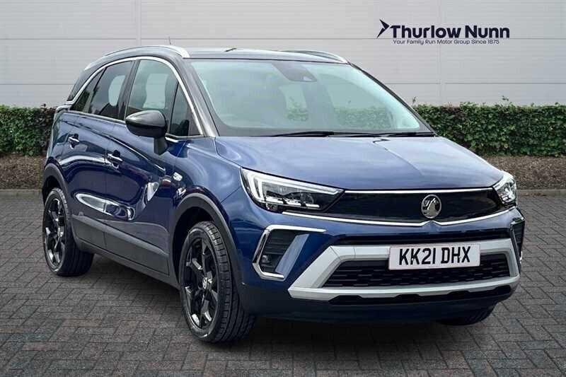 Blue Used 2021 Vauxhall Crossland SRi SUV | £11,173 (Fair price) - Image 1/4