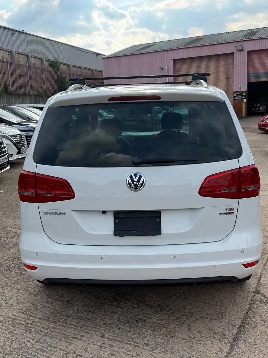 Used VW Sharan 150 HP (110 kW) 2013 White MPV