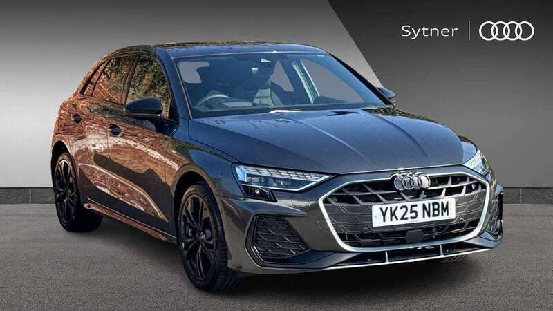 Grey Used 2025 Audi A3 e-tron Black Edition Hatchback | £34,500 - Image 1/4