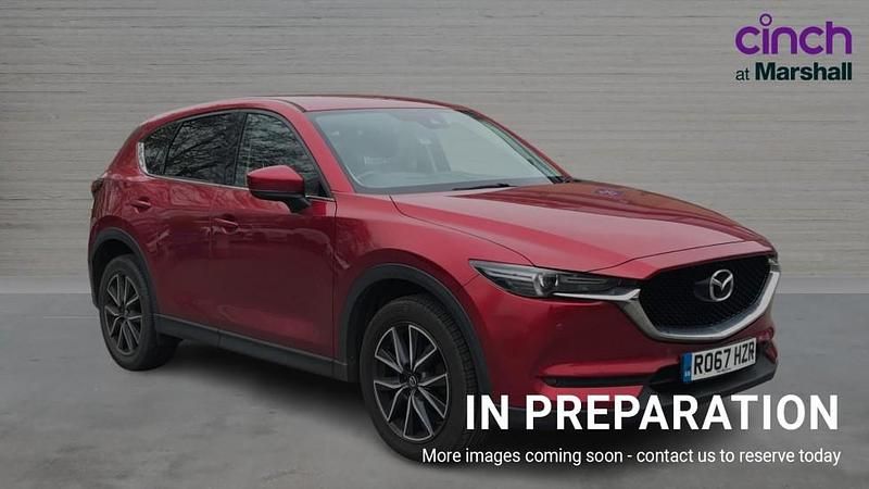 Second-hand Mazda CX-5 Inclusive 150 CP (110 kW) 2017 Roșu SUV