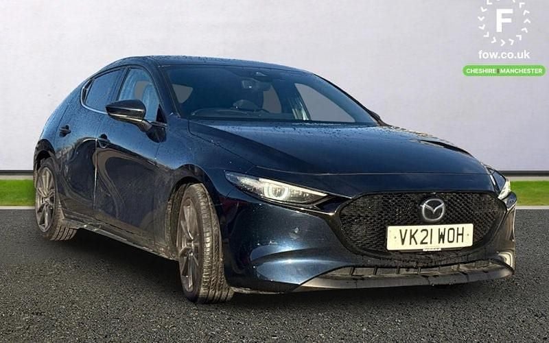 Used Mazda 3 Inclusive 179 HP (131 kW) 2021 Blue Hatchback