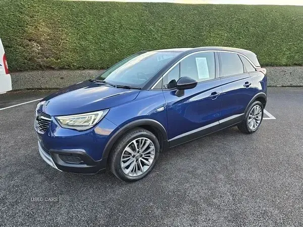 Used Vauxhall Crossland X 120 HP (88 kW) 2020 Blue SUV