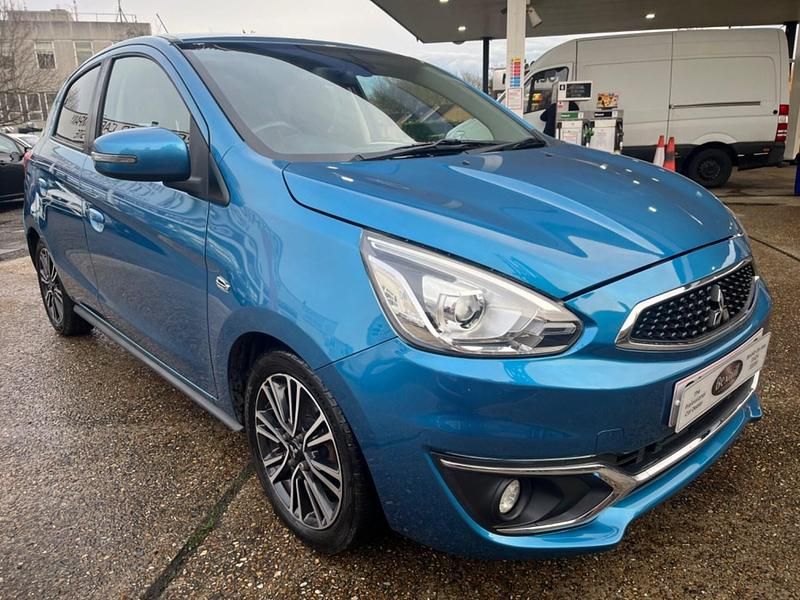 Used Mitsubishi Mirage 78 HP (57 kW) 2018 Blue Hatchback