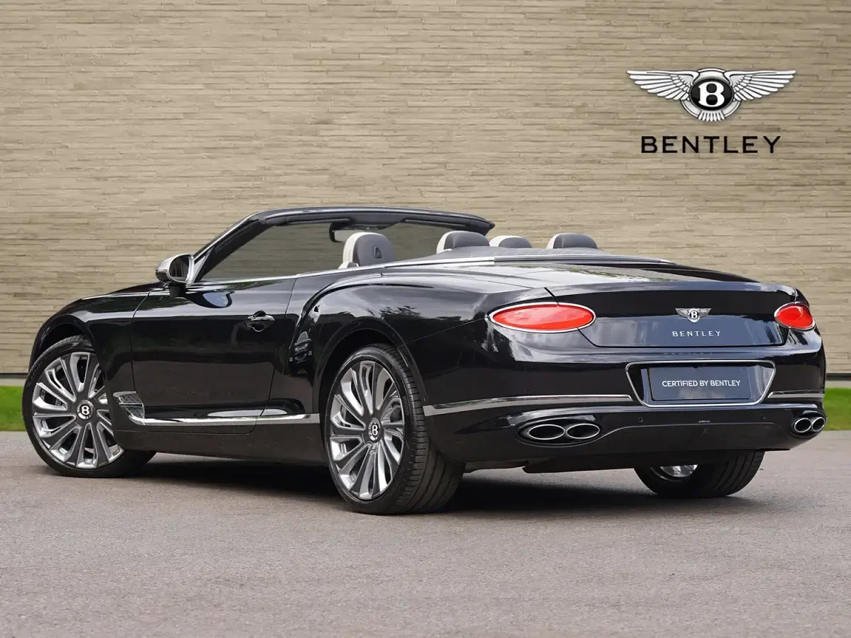 Used Bentley Continental GT Convertible Mulliner 2023 Black Cabriolet