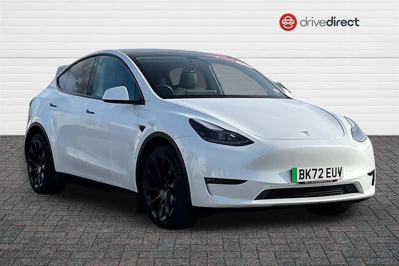 Used Tesla Model Y Long Range AWD 378 kW (514 HP) 2022 White SUV