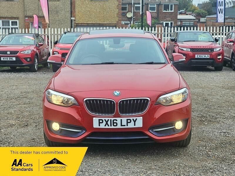 Usado BMW 220 Sport Line 2016 Rojo Coupe