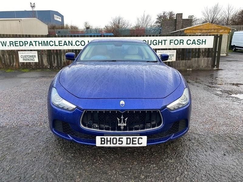 Used Maserati Ghibli 275 HP (202 kW) 2016 Blue Sedan