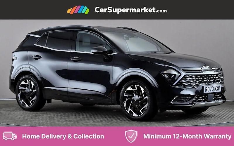 Black Used 2023 Kia Sportage GT-Line SUV | £23,697 (Fair price) - Image 1/4