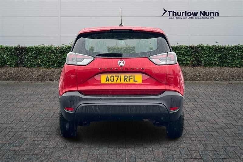 Used Vauxhall Crossland 83 HP (61 kW) 2021 Hot red SUV