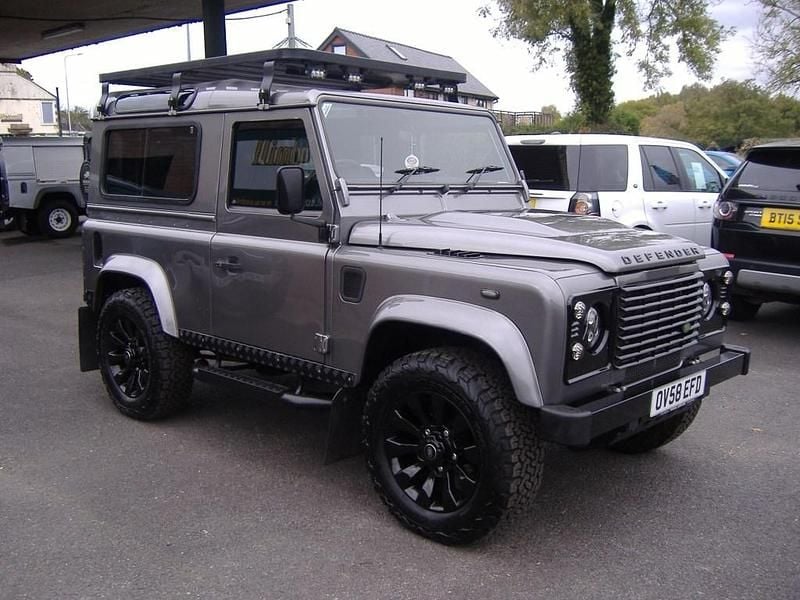 Grey Used 2009 Land Rover Defender SUV | £27,995 (Expensive) - Image 1/4