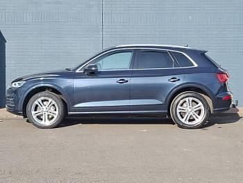 Used Audi Q5 S-Line 190 HP (139 kW) 2018 Blue SUV