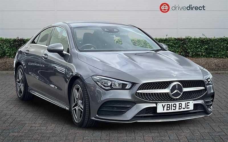 Grey Used 2019 Mercedes CLA220 AMG line Sedan | £17,750 (Fair price) - Image 1/4