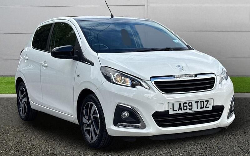 White Used 2020 Peugeot 108 Allure Hatchback | £7,490 (Fair price) - Image 1/4