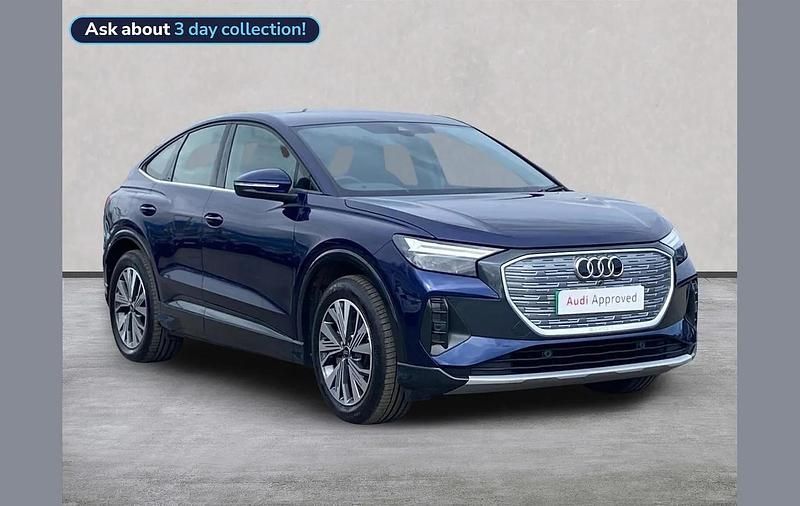 Used Audi Q4 Sportback e-tron Sport 210 kW (286 HP) 2025 Blue SUV