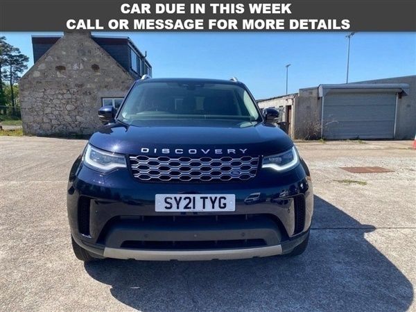 Blue Used 2021 Land Rover Discovery 5 SE SUV | £35,994 (Expensive) - Image 1/1