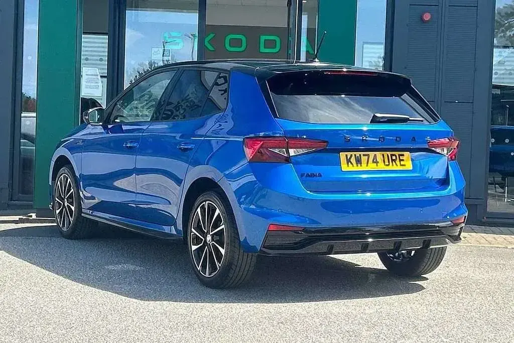 Used Skoda Fabia Monte Carlo 113 HP (83 kW) 2025 Race blue metallic Hatchback