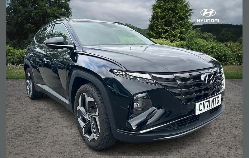 Black Used 2021 Hyundai Tucson Ultimate SUV | £23,350 (Fair price) - Image 1/4