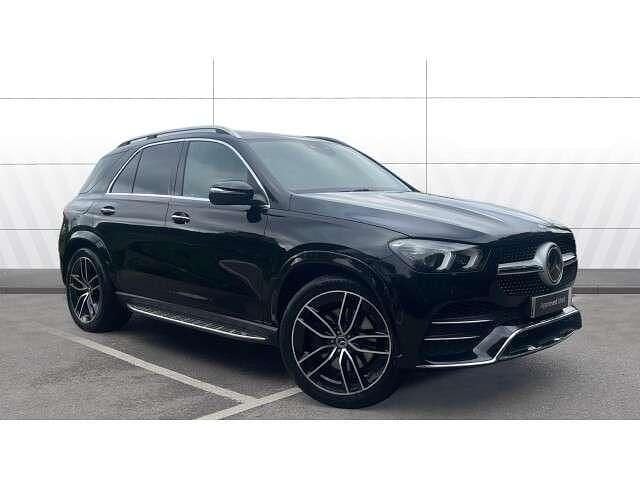 Black Used 2021 Mercedes GLE400 AMG line SUV | £43,655 (Fair price) - Image 1/4