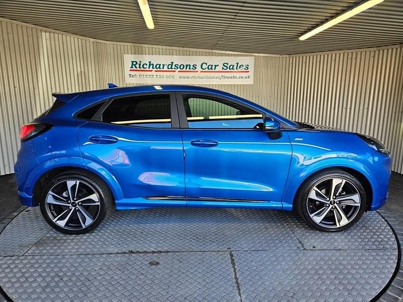 Used Ford Puma ST-Line X 125 HP (91 kW) 2020 Blue SUV