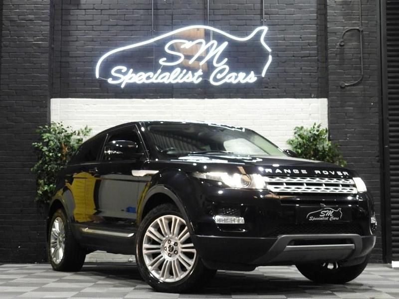 Begagnad Land Rover Range Rover evoque Prestige 190 HK (139 kW) 2011 Svart Sportkupé