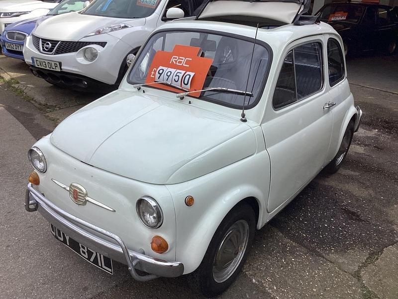 Used Fiat 500 Classica 1972 White Hatchback