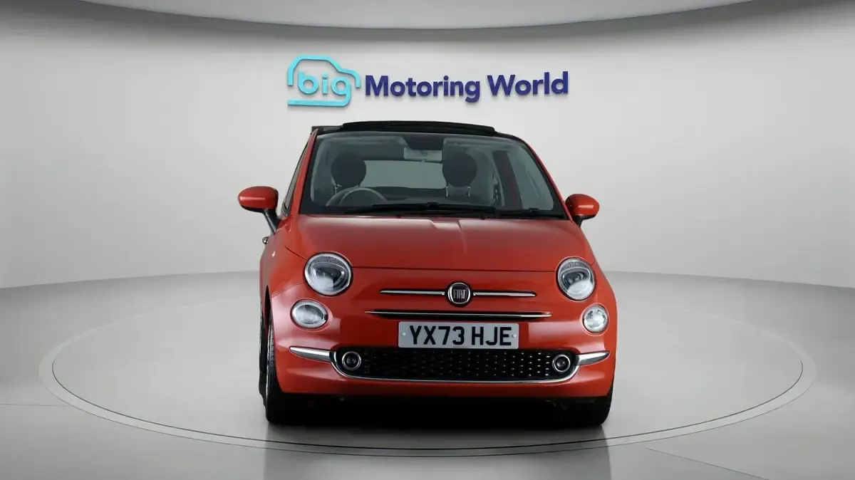 Used Fiat 500C S 70 HP (51 kW) 2023 Orange Cabriolet