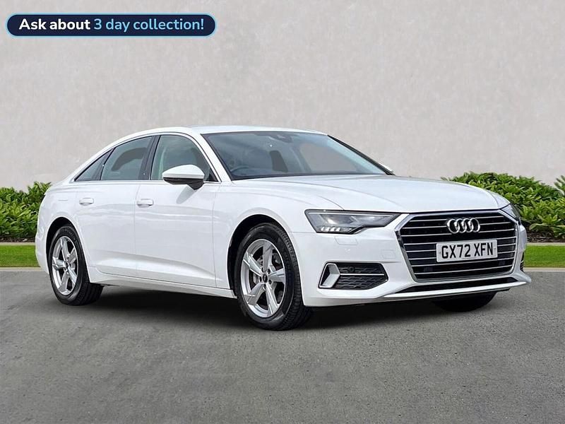 White Used 2022 Audi A6 Sport Sedan | £23,795 (Fair price) - Image 1/4