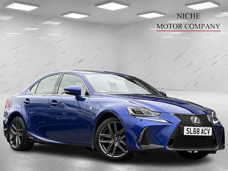 Blue Used 2018 Lexus IS300h Sport Line Sedan | £14,350 (Fair price) - Image 1/4