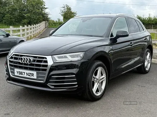 Used Audi Q5 S-Line 190 HP (139 kW) 2017 Black SUV