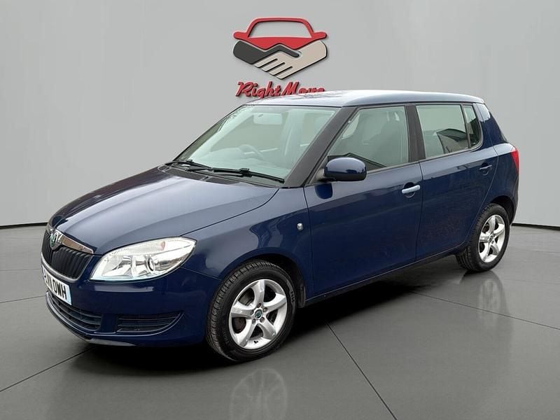 Used Skoda Fabia SE 2011 Blue Hatchback