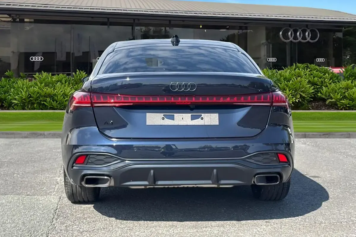 New Audi A5 2026 Blue Hatchback