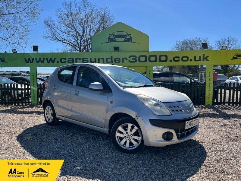 Silver Used 2013 Nissan Pixo N-TEC Hatchback | £1,350 (Fair price) - Image 1/4