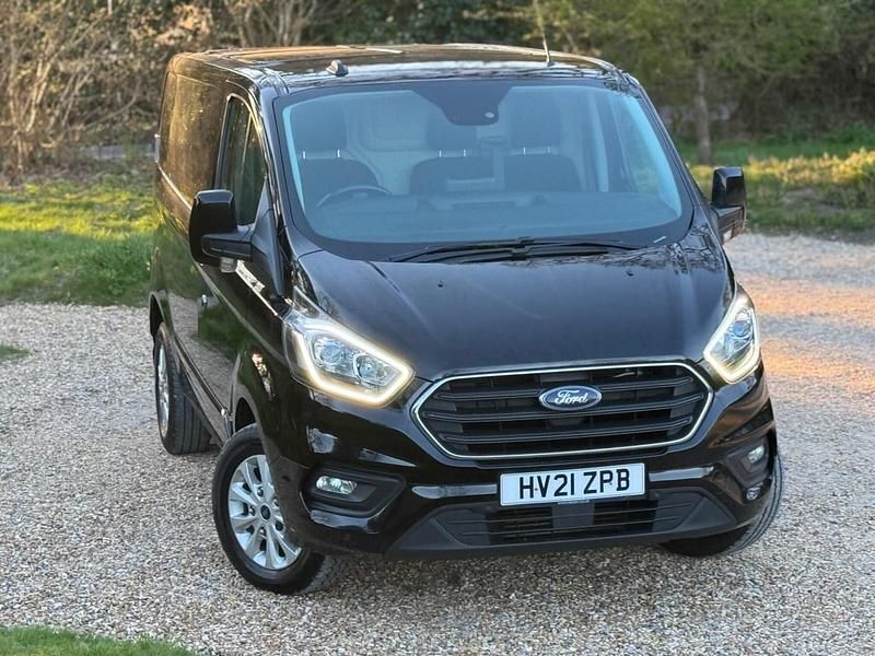 Used Ford Transit Custom Limited 170 HP (125 kW) 2021 Black Van