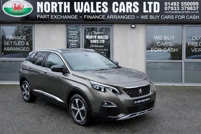 Used Peugeot 3008 GT-line 2018 Grey SUV