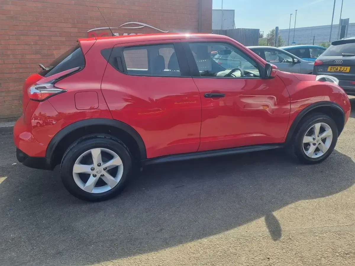 Used Nissan Juke Visia 110 HP (80 kW) 2016 Red SUV