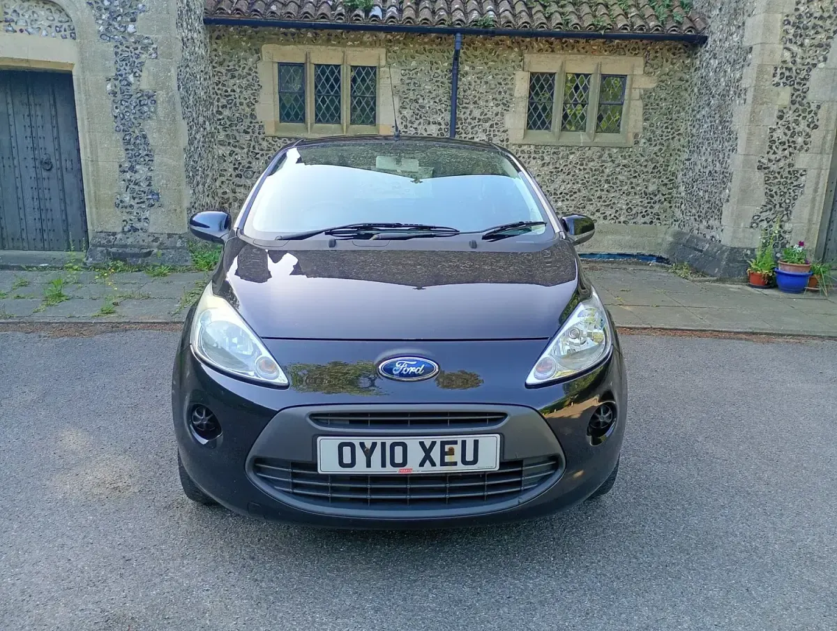 Used Ford Ka 69 HP (50 kW) 2010 Black Hatchback