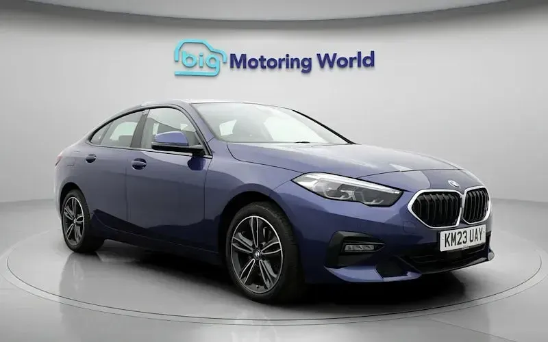 Used BMW 218 Sport Line 136 HP (100 kW) 2023 Blue Coupe