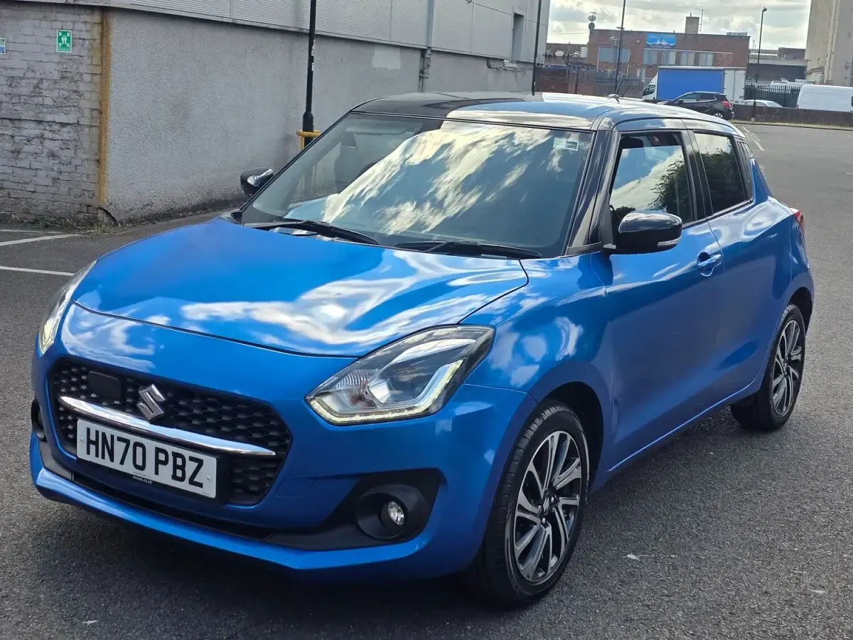 Used Suzuki Swift SZ5 83 HP (61 kW) 2020 Blue Hatchback