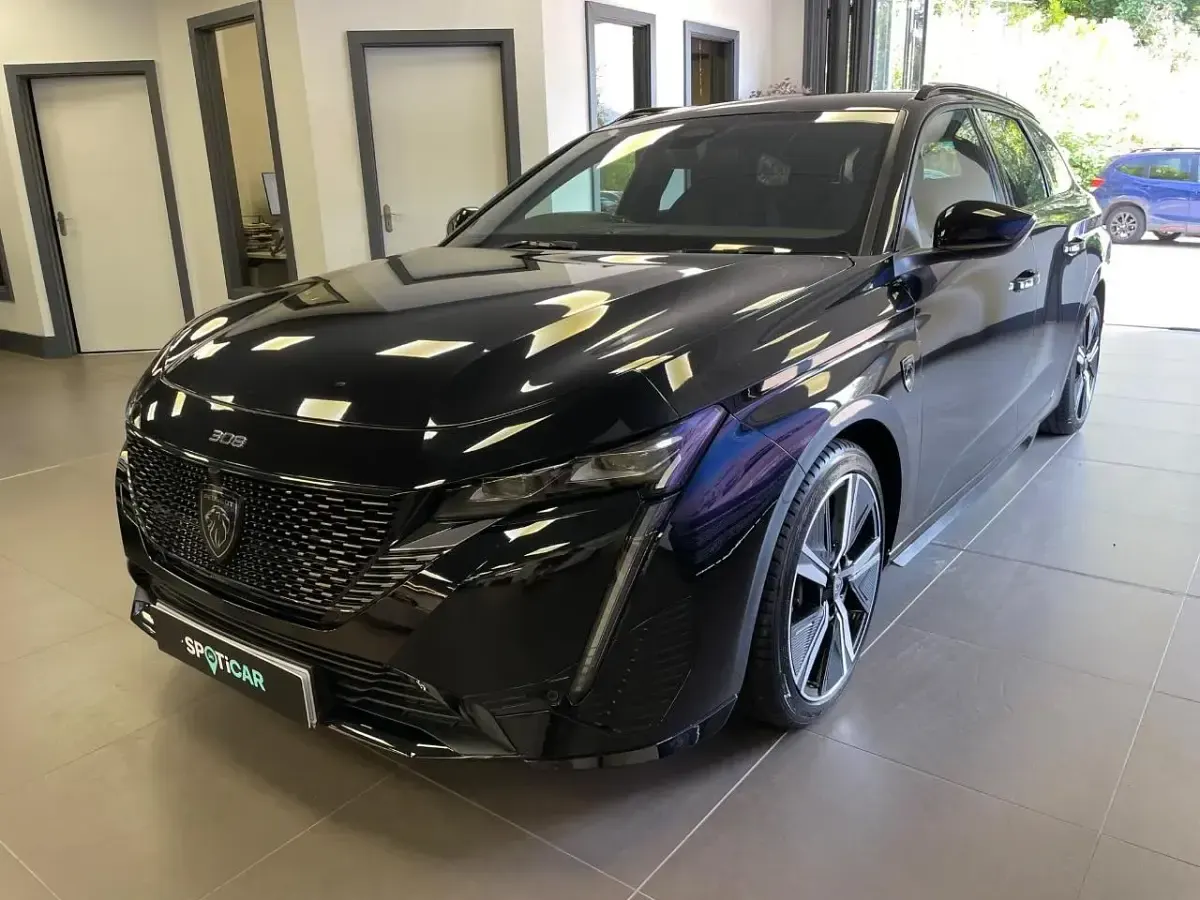 Used Peugeot 308 SW GT 134 HP (98 kW) 2025 Black Estate