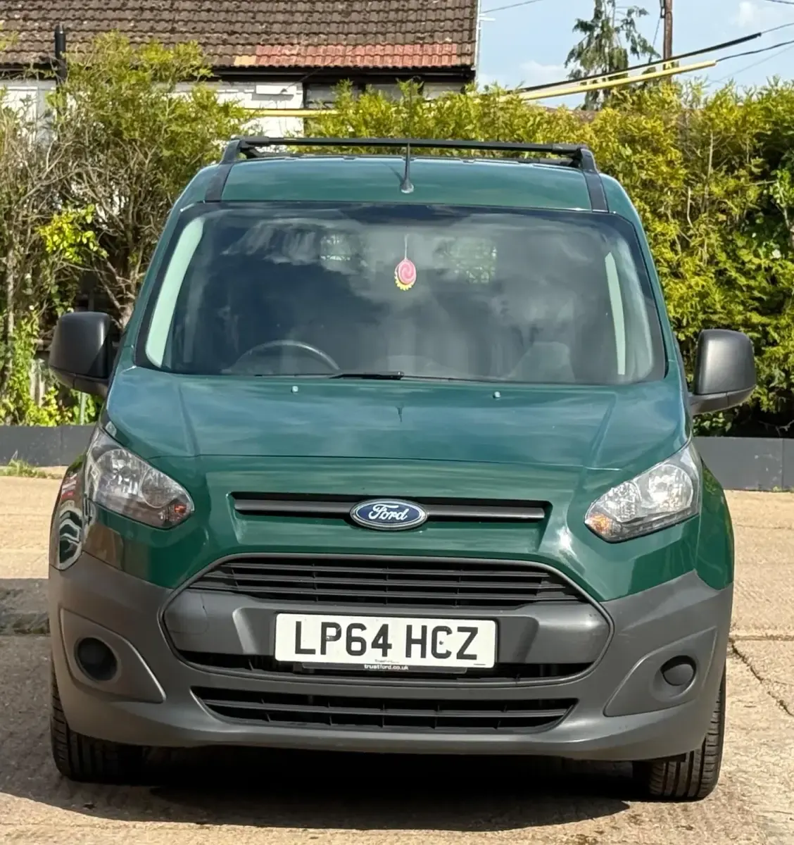 Used Ford Transit Connect 95 HP (69 kW) 2015 Green MPV