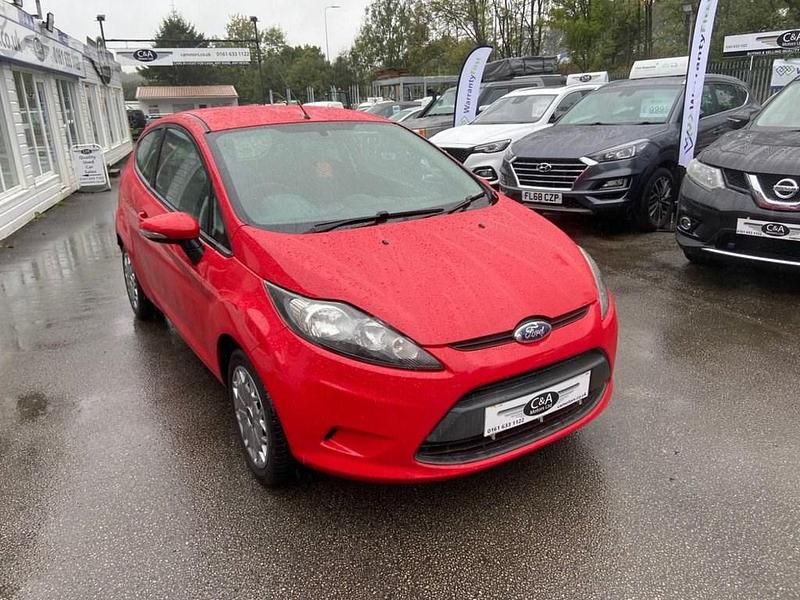 Red Used 2009 Ford Fiesta Hatchback | £1,795 (Good price) - Image 1/4