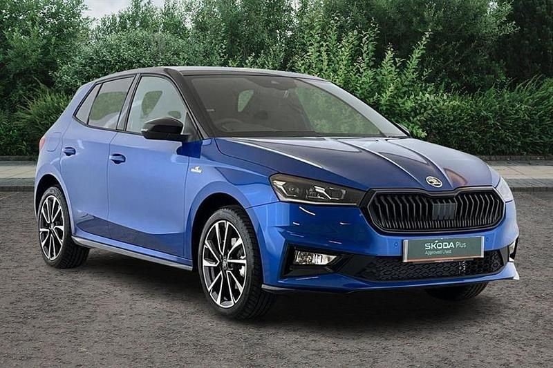 Race blue Used 2025 Skoda Fabia Monte Carlo Hatchback | £22,295 (A bit pricey) - Image 1/3