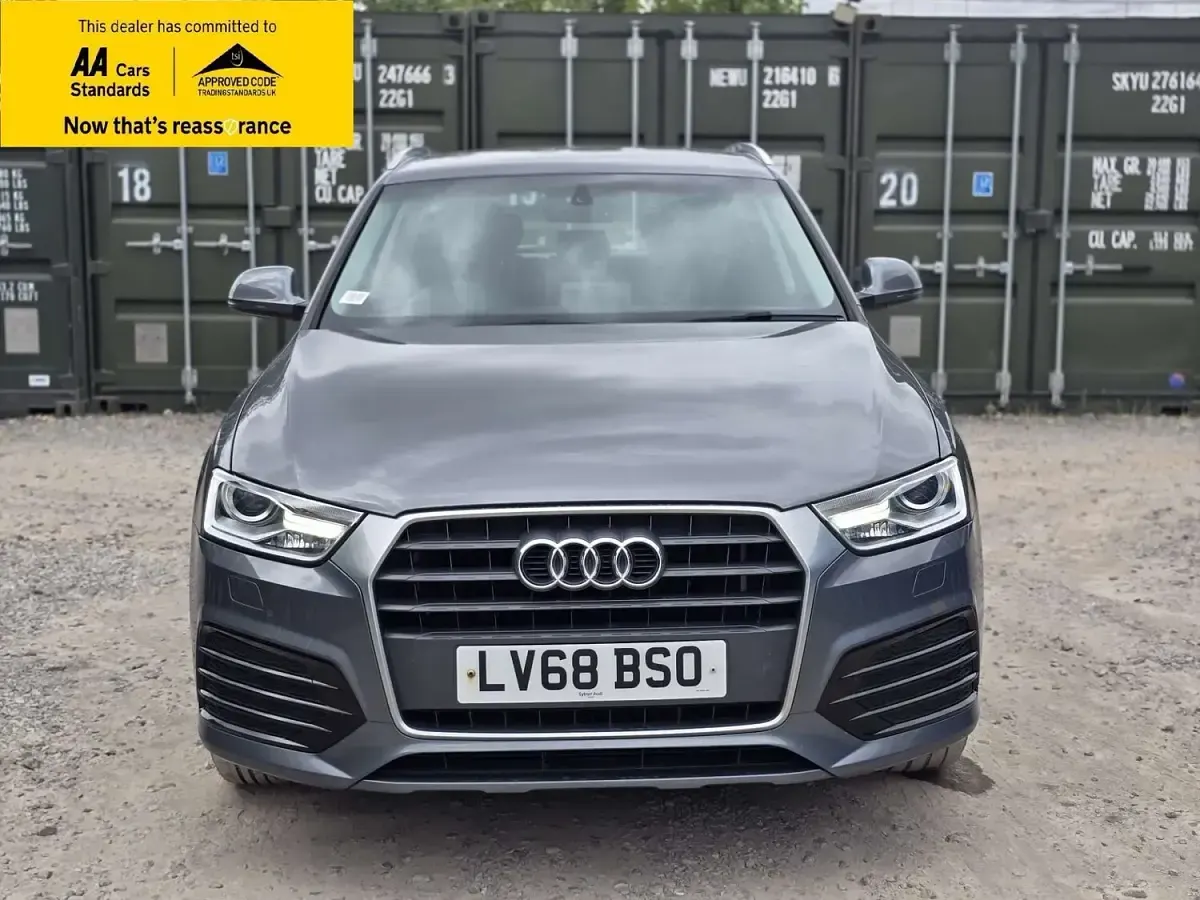 Used Audi Q3 Sport 150 HP (110 kW) 2018 Grey SUV