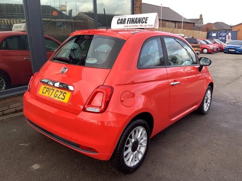 Used Fiat 500 Pop Star 2017 Pink Hatchback