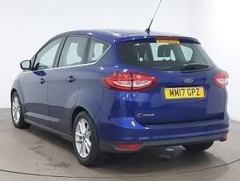 Used Ford C-MAX Zetec 120 HP (88 kW) 2017 Blue MPV