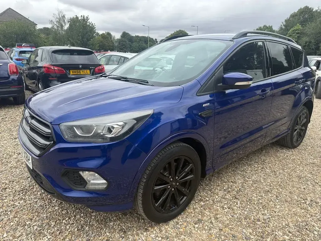 Used Ford Kuga ST-Line 120 HP (88 kW) 2017 Blue SUV