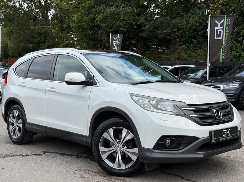 White Used 2013 Honda CR-V EX SUV | £8,495 (Fair price) - Image 1/4