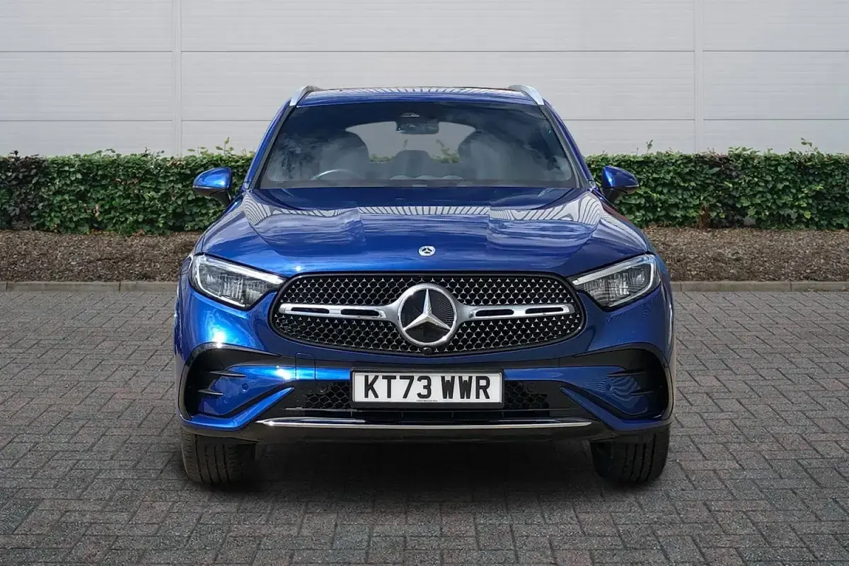 Used Mercedes GLC300e AMG line 2023 Blue SUV