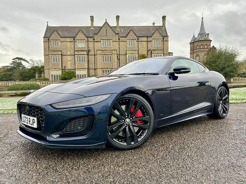 Used Jaguar F-Type Supercharged 450 HP (330 kW) 2023 Blue Coupe