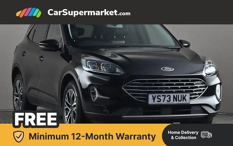 Used Ford Kuga Titanium 150 HP (110 kW) 2023 Black SUV